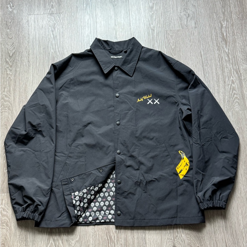 Uniqlo KAWS + Warhol Coach Jacket | Men XL